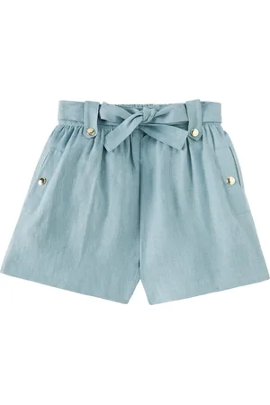 Chloé Chloé Kids Shorts de lino