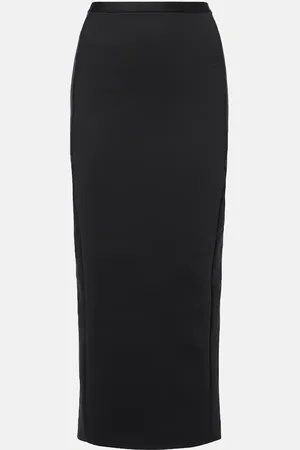 Max Mara Falda tubo Charme de jersey de tiro alto