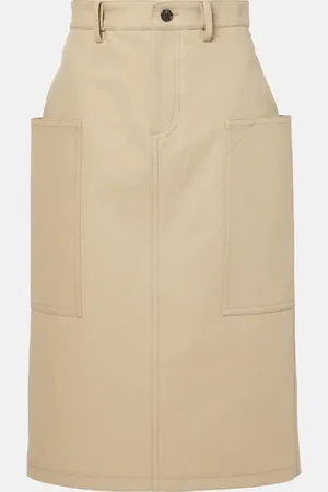 Gucci Falda tubo de algodón