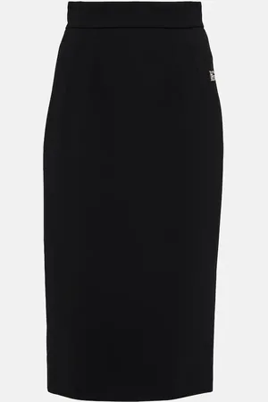 Dolce & Gabbana Falda tubo de lana