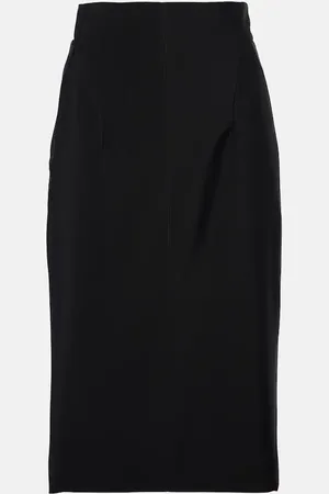 MUGLER Falda tubo con abertura
