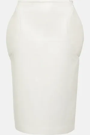 Alaïa Alaïa Falda tubo de piel