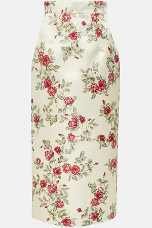 EMILIA WICKSTEAD Falda tubo Lorinda floral