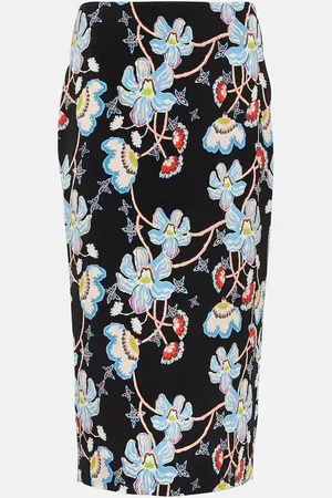 Diane von Furstenberg Falda tubo Kara de cady floral