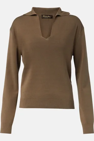 Loro Piana Polo Siena de seda y algodón