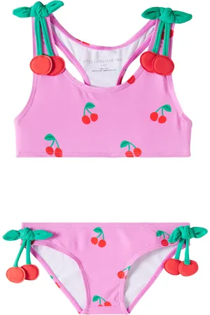 Stella McCartney Bikini estampado con apliques
