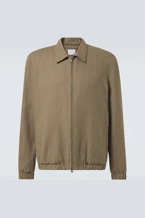 Sunspel Chaqueta de algodón a rayas