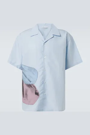 J.W.Anderson Camisa bowling de lino y algodón
