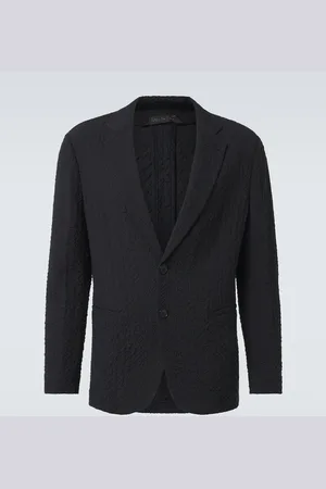 Giorgio Armani Blazer de sirsaca de lana