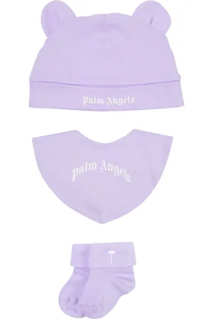 Palm Angels Bebé - set de gorro y babero