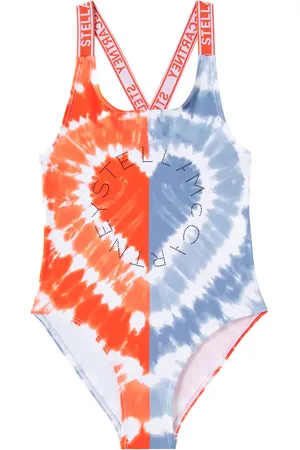 Stella McCartney Bañador con estampado tie-dye