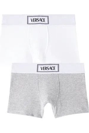 VERSACE Set de 2 bóxer briefs en mezcla de algodón