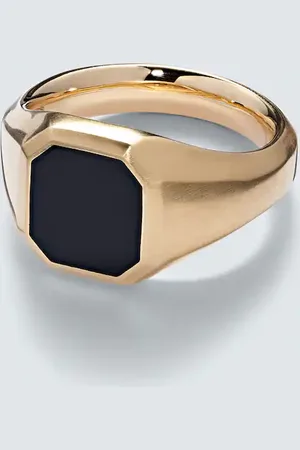 David Yurman Anillo Streamline® de oro de 18 ct con ónice
