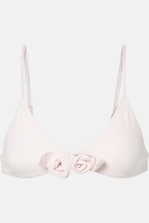 COPERNI Top de bikini con aplique floral