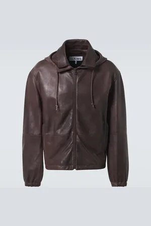 Loewe Chaqueta con capucha de piel