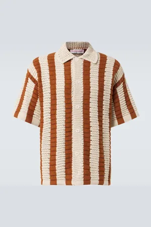 Orlebar Brown Camisa bowling Thomas de algodón
