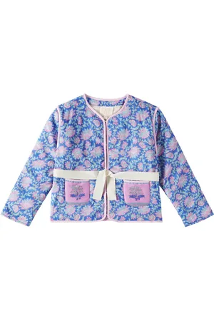 Louise Misha Chaqueta Teliani de algodón floral