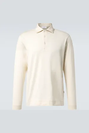 LARDINI Polo de algodón y seda