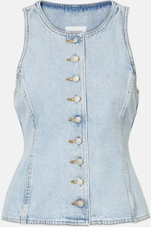 MAGDA BUTRYM Chaleco en denim
