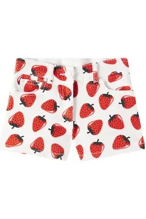 Stella McCartney Shorts en denim estampados