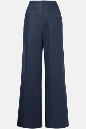 FAITHFULL THE BRAND Pantalones anchos Isotta de lino