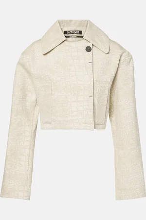 Jacquemus Chaqueta Marino De-Nîmes de denim