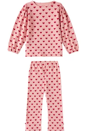 Konges Sløjd Konges Sløjd Set Drey de top y pantalones de algodón estampados