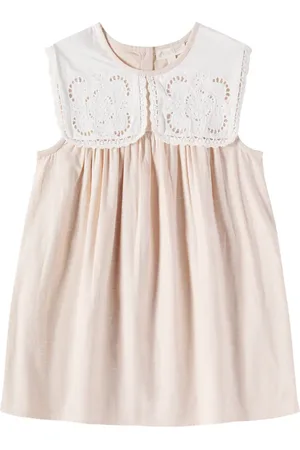 Louise Misha Vestido Warie de algodón y lino