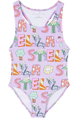 Stella McCartney Bañador con logo