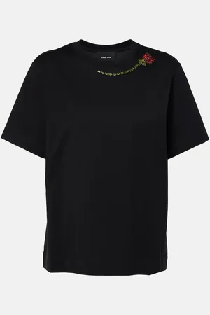 Simone Rocha Camiseta en jersey de algodón