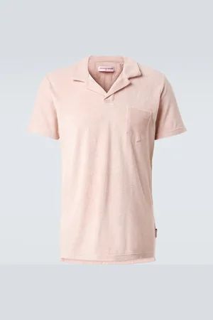 Orlebar Brown Polo en felpa de algodón