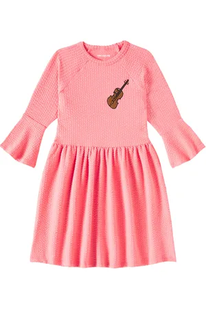 Mini Rodini Vestido Violin bordado