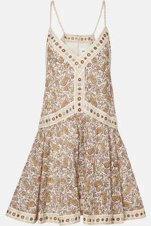 Marant Etoile Vestido corto Danielle de algodón