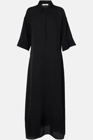The Row Vestido camisero Eveline de seda