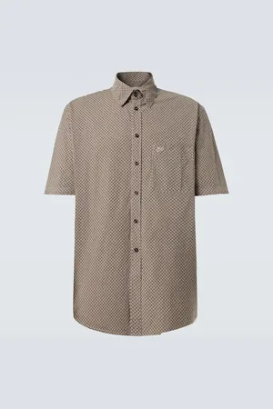 ERL Camisa de algodón a cuadros