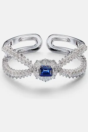 Yeprem Pulsera Reign Supreme de oro blanco de 18 ct con diamantes y zafiro