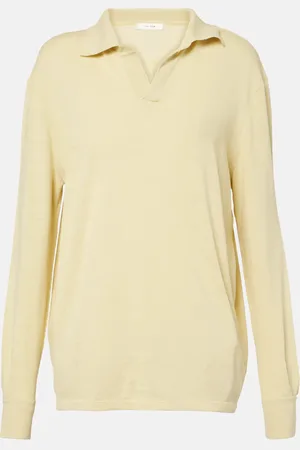 The Row Polo Jovani de seda