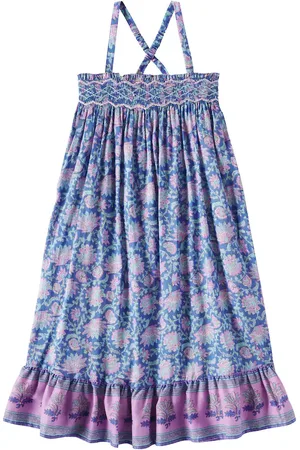 Louise Misha Vestido Marceline de gasa algodón floral