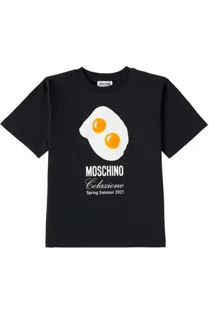 Moschino Camiseta en jersey de algodón estampada