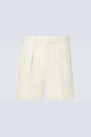 Tom Ford Shorts en popelín de algodón y seda