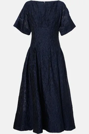 Simkhai Vestido midi Rosalie de jacquard