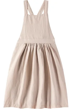 Il gufo Vestido de lino