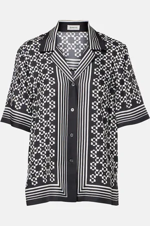 Simkhai Camisa bowling Koda estampada