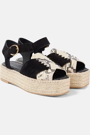 ULLA JOHNSON Alpargatas Elsa de piel
