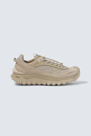 Moncler Zapatillas Trailgrip de piel y ante