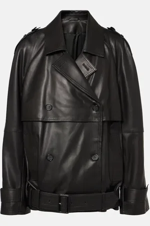 Totême Chaqueta de piel oversized