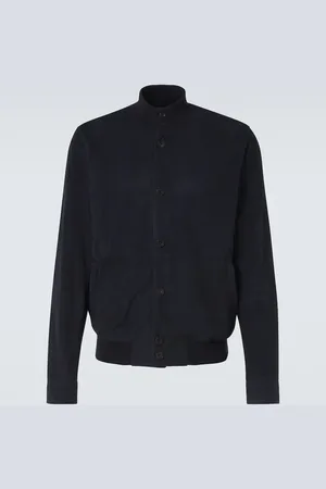 Rubinacci Chaqueta bomber de ante