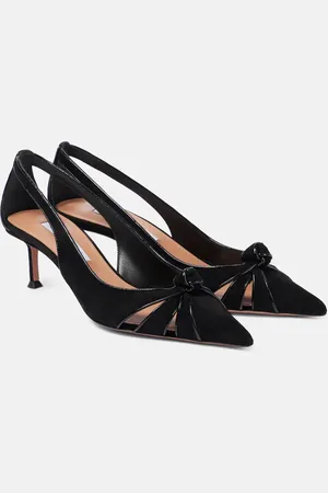 Aquazzura Salones Premiere 50 de ante con piel