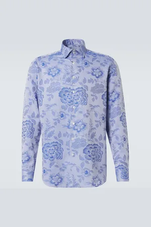 Etro Camisa de jacquard paisley