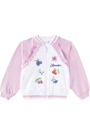 MONNALISA Chaqueta varsity de mezcla de algodón